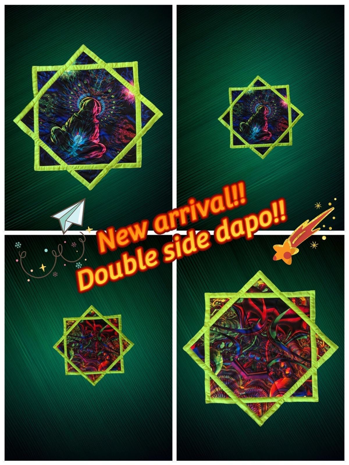 Dapo Malabares Doble Cara, juggle, spiningstar,frisbee, Superestrella, juegos, airelibre,festivales, esplais,escuelas.Envio gratis a España