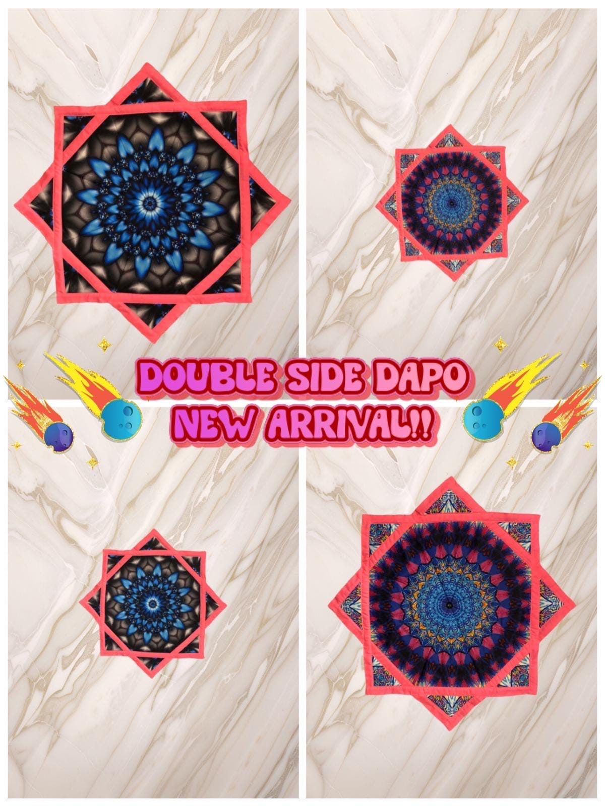 Dapo Malabares Doble Cara, juggle, spiningstar,frisbee, Superestrella, juegos, airelibre,festivales, esplais,escuelas.Envio gratis a España